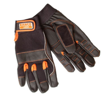 Sturdy work gloves