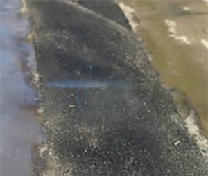 Macadam patch repair