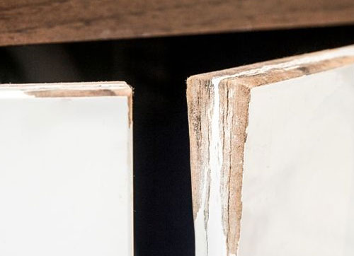 Blown MDF door