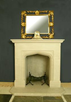 New traditional fireplace