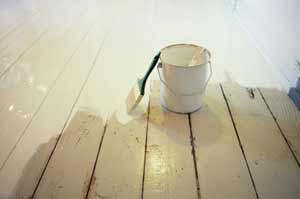 Painting your wooden floor