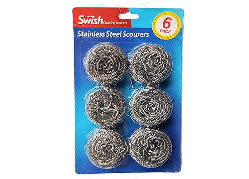 Stainless steel wire wool for removing paint