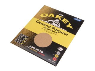 General purpose sandpaper set