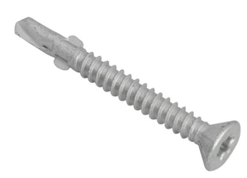 Self drilling screw tip