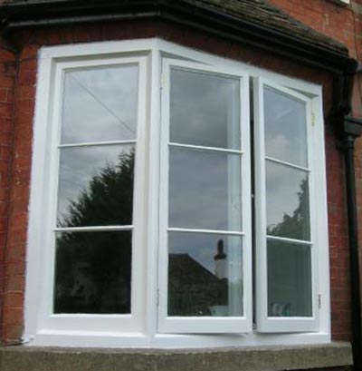 Traditional bay window