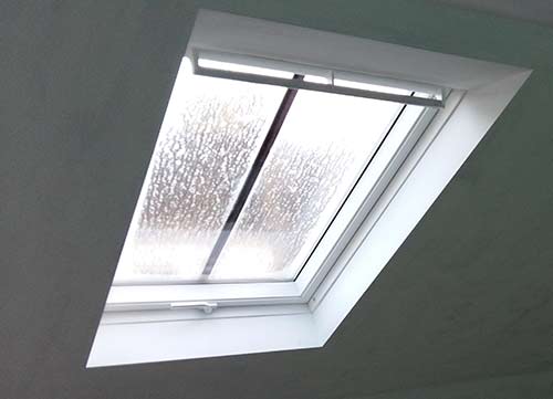 Velux window installed into loft conversion