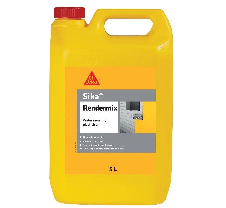 External render plasticiser