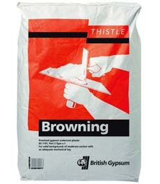 Browning plaster