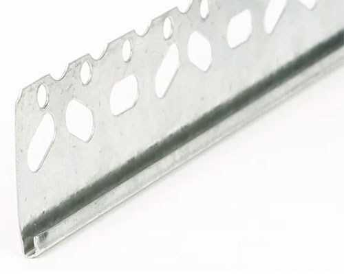 Standard galvanised plasterers stop bead