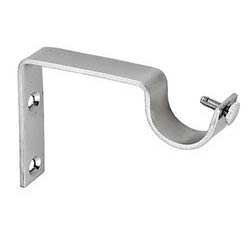 Curtain pole fixing bracket