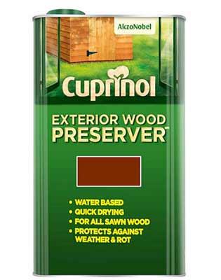 Cuprinol wood treatment