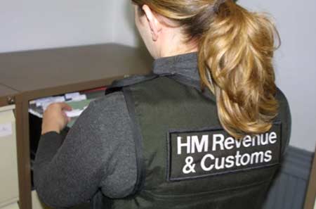 VAT inspector inspecting a buisiness