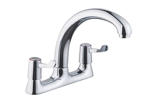 Modern kitchen mixer tap