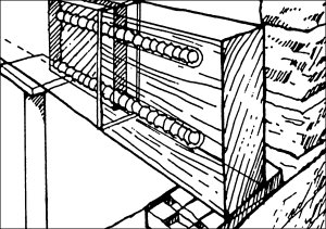 New section of joist fixed to existing joist