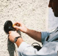 Special detector for detecting wall ties in a wall