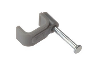 2.5mm Grey cable clip