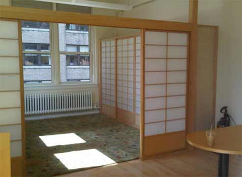 Japanese Paper Room Divider