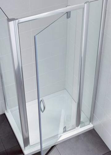 Pivot shower door