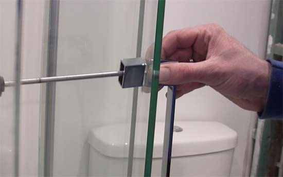 Fix handles to sliding doors
