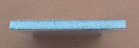 Aquabord Laminate with Styrofoam core