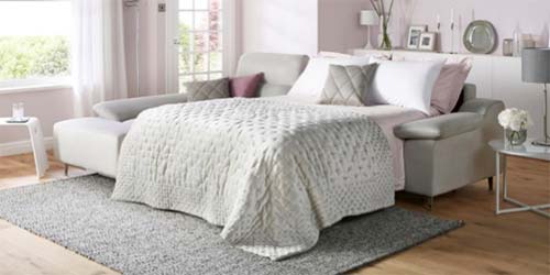 Space saving sofa bed