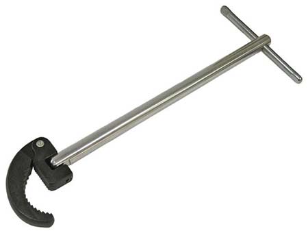 Adjustable basin or tap wrench
