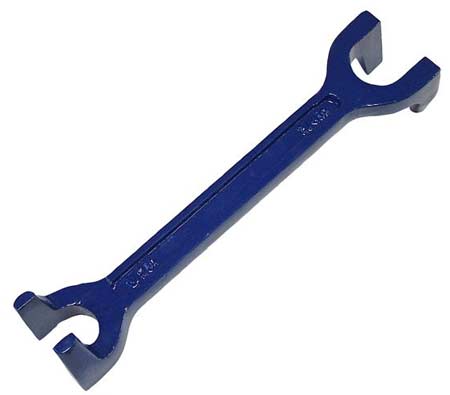 Cast iron basin wrench