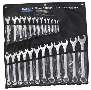 Combination spanner set