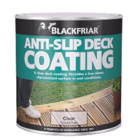 Anti slip deck coating