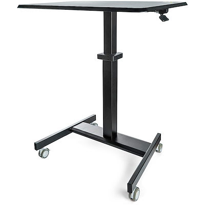 Portable or movable standing desk