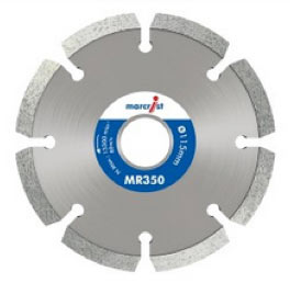 Diamond mortar joint cutting disc