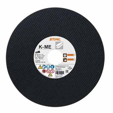 Composite abrasive cut-off saw blade/wheel