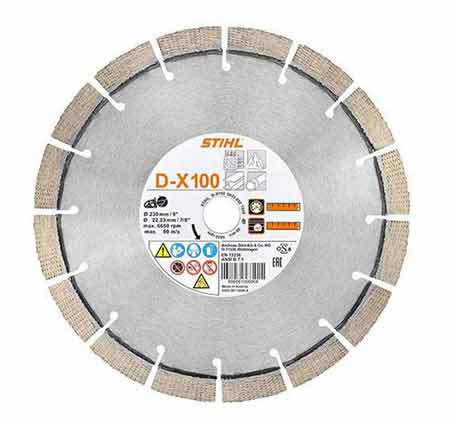 Diamond cutting disc or wheel for cut-off saw