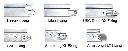 Types of cross tee fixing