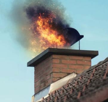 Prevent chimney fires by regularly sweeping