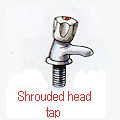 Shrouded Head Tap