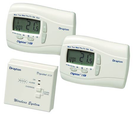 Drayton 2RF wireless programmable room thermostat system