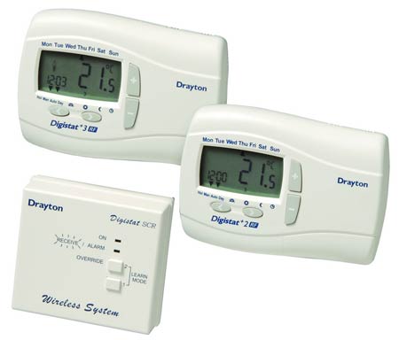 Drayton 2RF wireless programmable room thermostat system