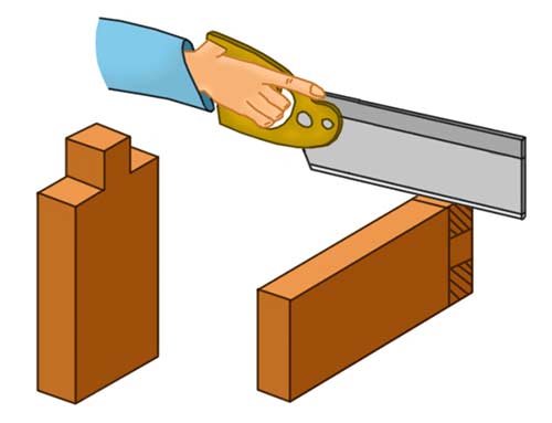 Cutting and removing waste timber for finger joint