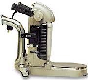 Upright cylinder floor sander