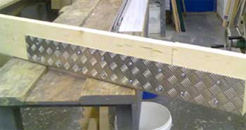 Splicing in a new piece of Timber using a Joist Splice Plate