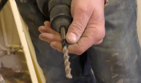 Making a hole drilling depth gauge