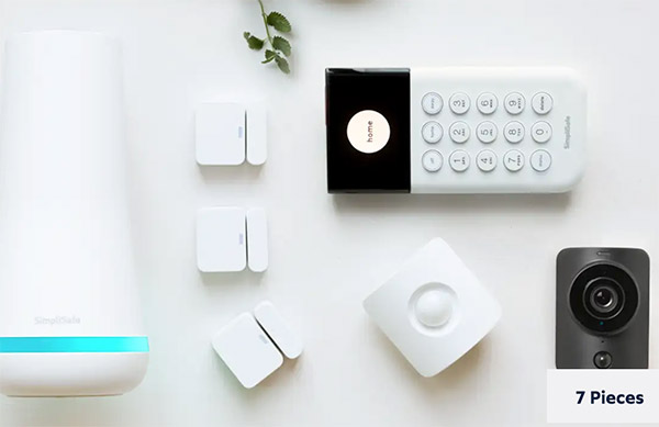 The base level Essentials SimpliSafe alarm system