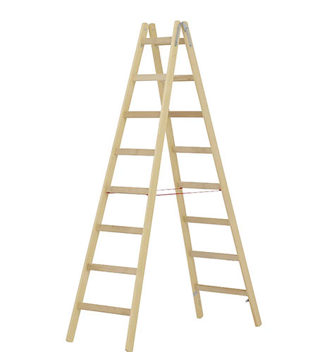 Timber step ladder