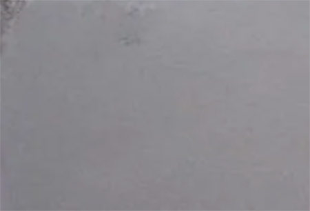Cement plaster spread on to wall