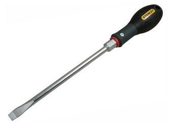 Bolster screwdriver provides added torque