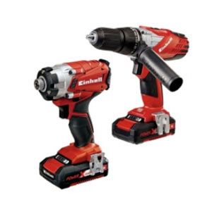 Combination drill and impact driver set