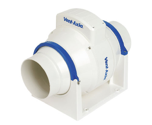 Inline extractor fan