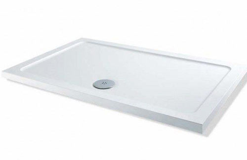 Rectangular shower tray