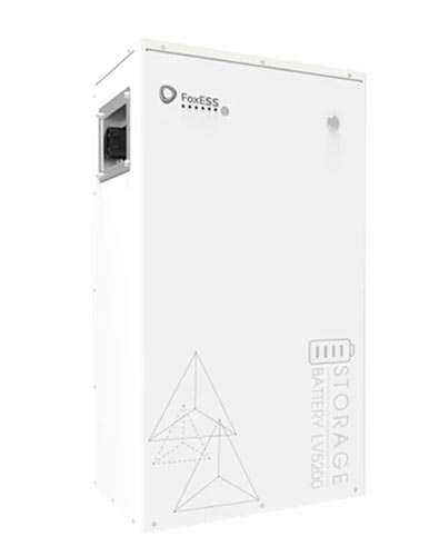 Lithium ion solar storage battery